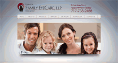 Desktop Screenshot of ephratafamilyeyecare.com